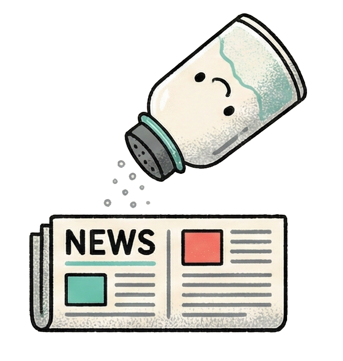 Take it with a Grain of Salt (Static)