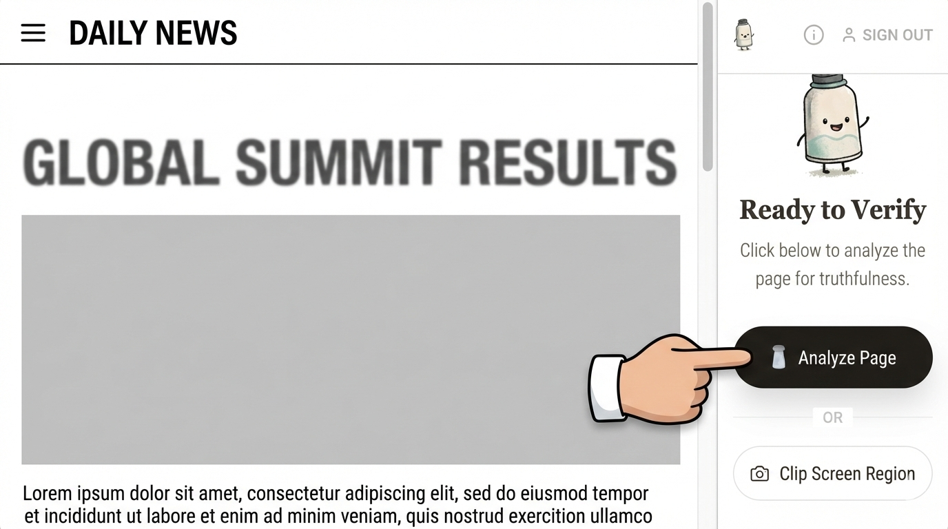 Clipping content from a web page